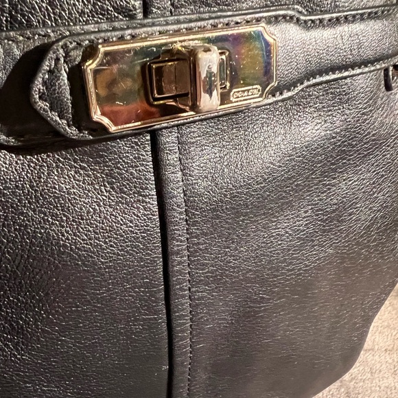 Coach Chelsea Ashlyn Hobo Bag - Black Leather - Picture 2 of 16